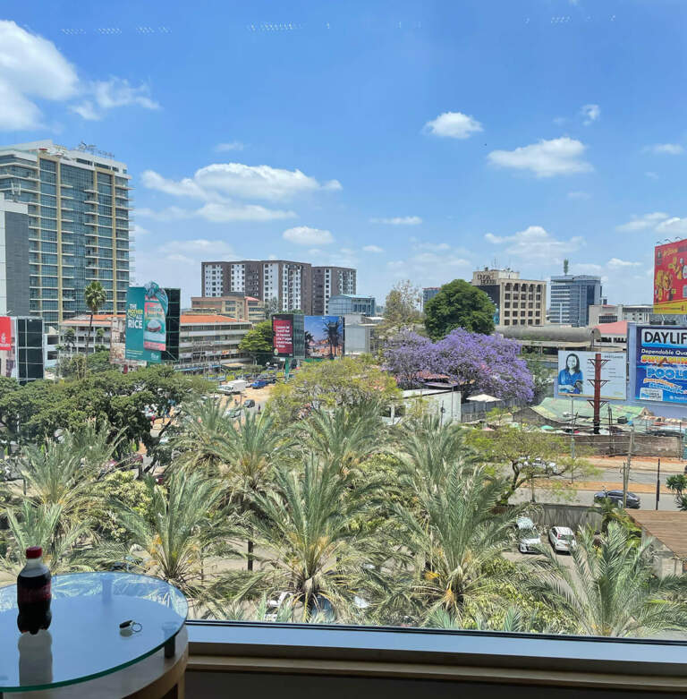 View from the room - Sankara Hotel Nairobi