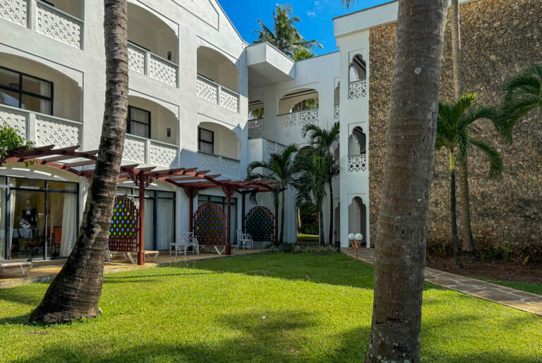 Sarova Whitesands Beach Resort and Spa building